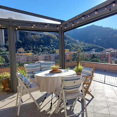 La Terrazza Di Miky Big Terrace Wifi Parking * Recco