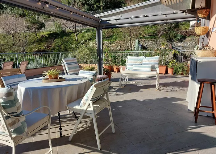 Terrazza Di Miky Wifi Parking Pet Friendly Terrace Рекко