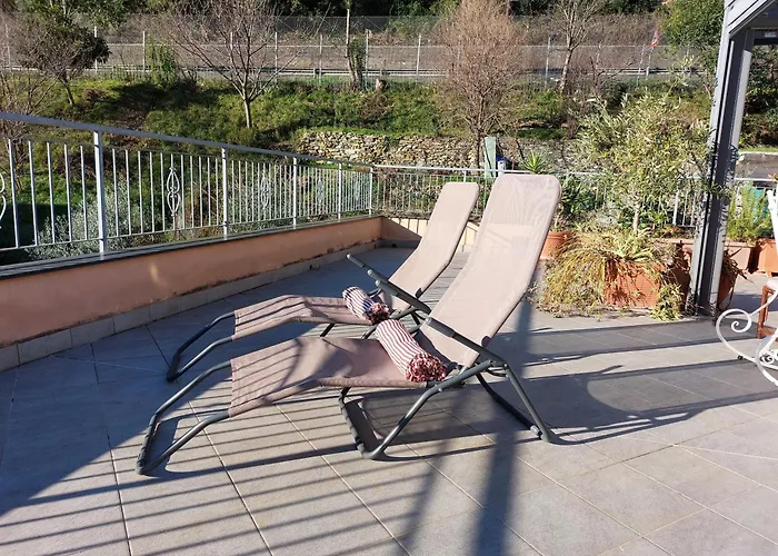 Terrazza Di Miky Wifi Parking Pet Friendly Terrace Апартаменты Рекко